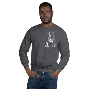 Rabbit Wearing a Bowtie [Unisex Sweatshirt]